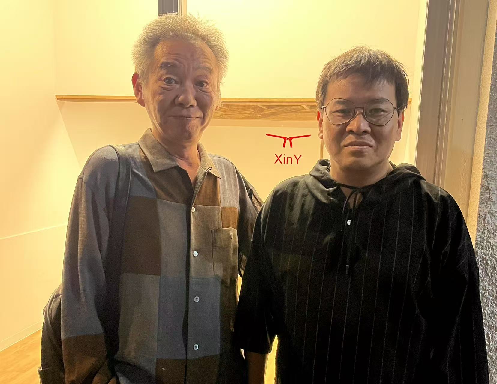 2 former architects from Isozaki Tokyo, visited XinY Tokyo on July 11