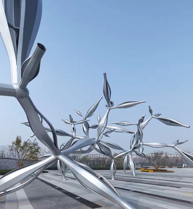 万科北京中央城精益展示雕塑